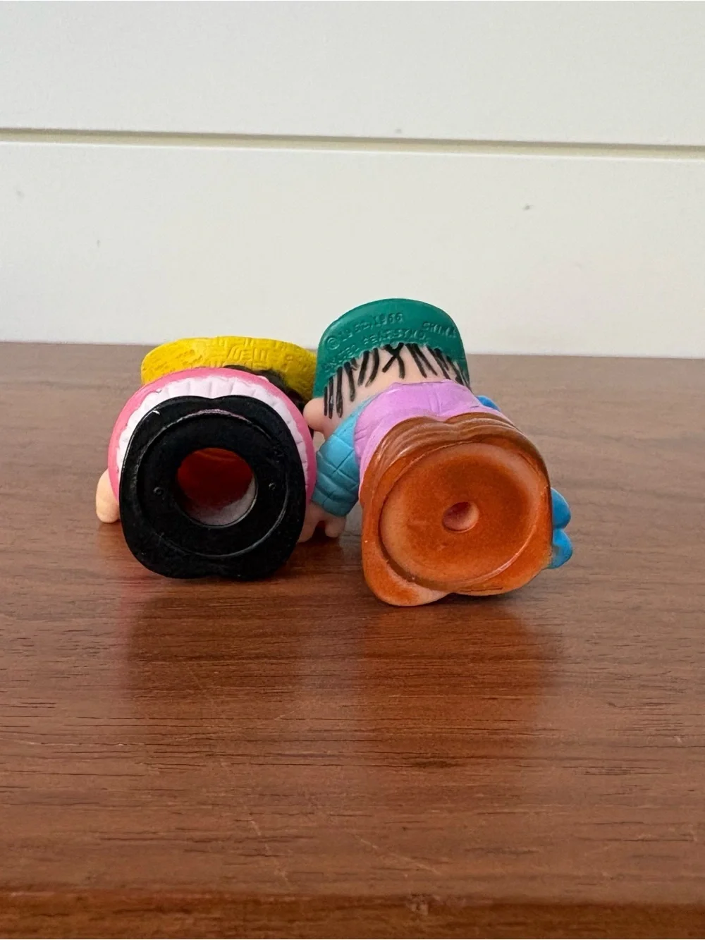 Vintage 1989 McDonald's Happy Meal Peanuts Lucy And Linus Figures Toys Set Pair